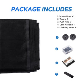 HBlife versatile screen fits garage, patio, workshop and more