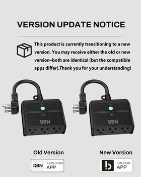 HBN outdoor smart plug scheduling to automate devices