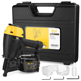 HBT HBCN65P with magnesium housing for lighter, durable use on siding projects.