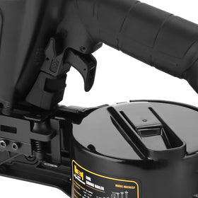 HBT HBCN65P 360° swivel air plug reduces hose twisting on site.