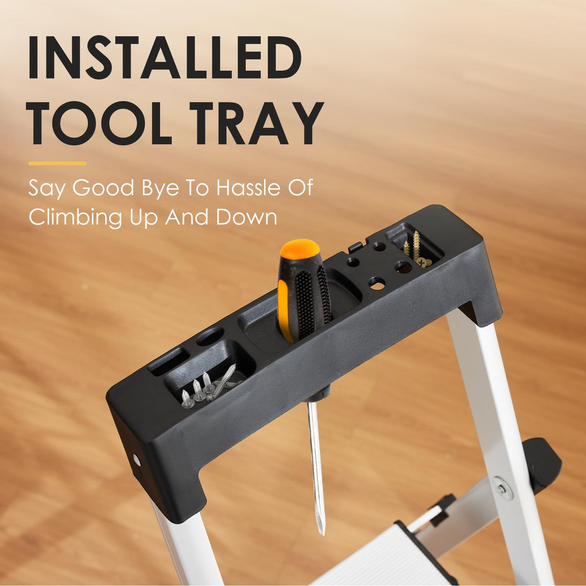 HBTower durable rubber feet protect floors and stabilize stance