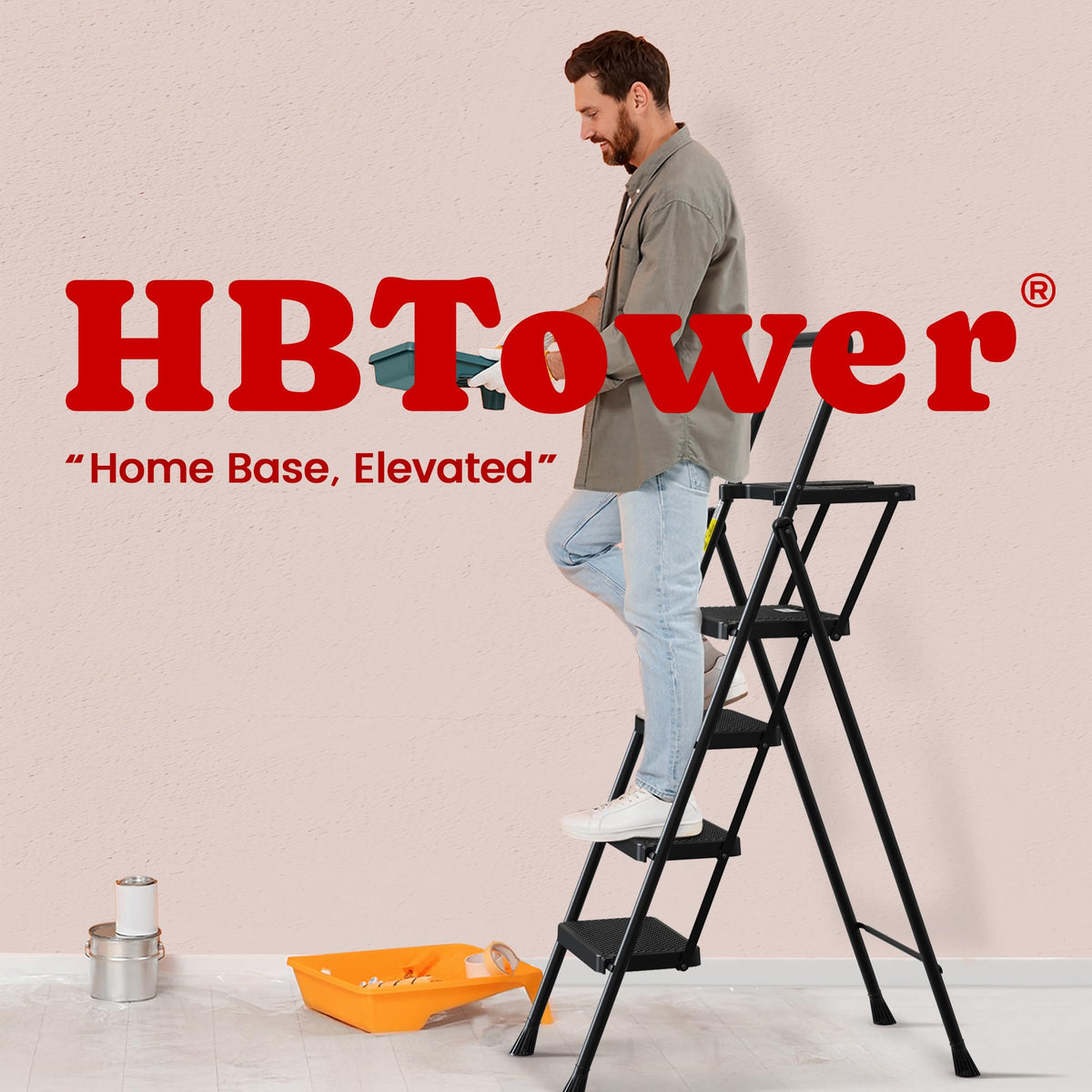 HBTower lightweight portable design makes DIY tasks more convenient