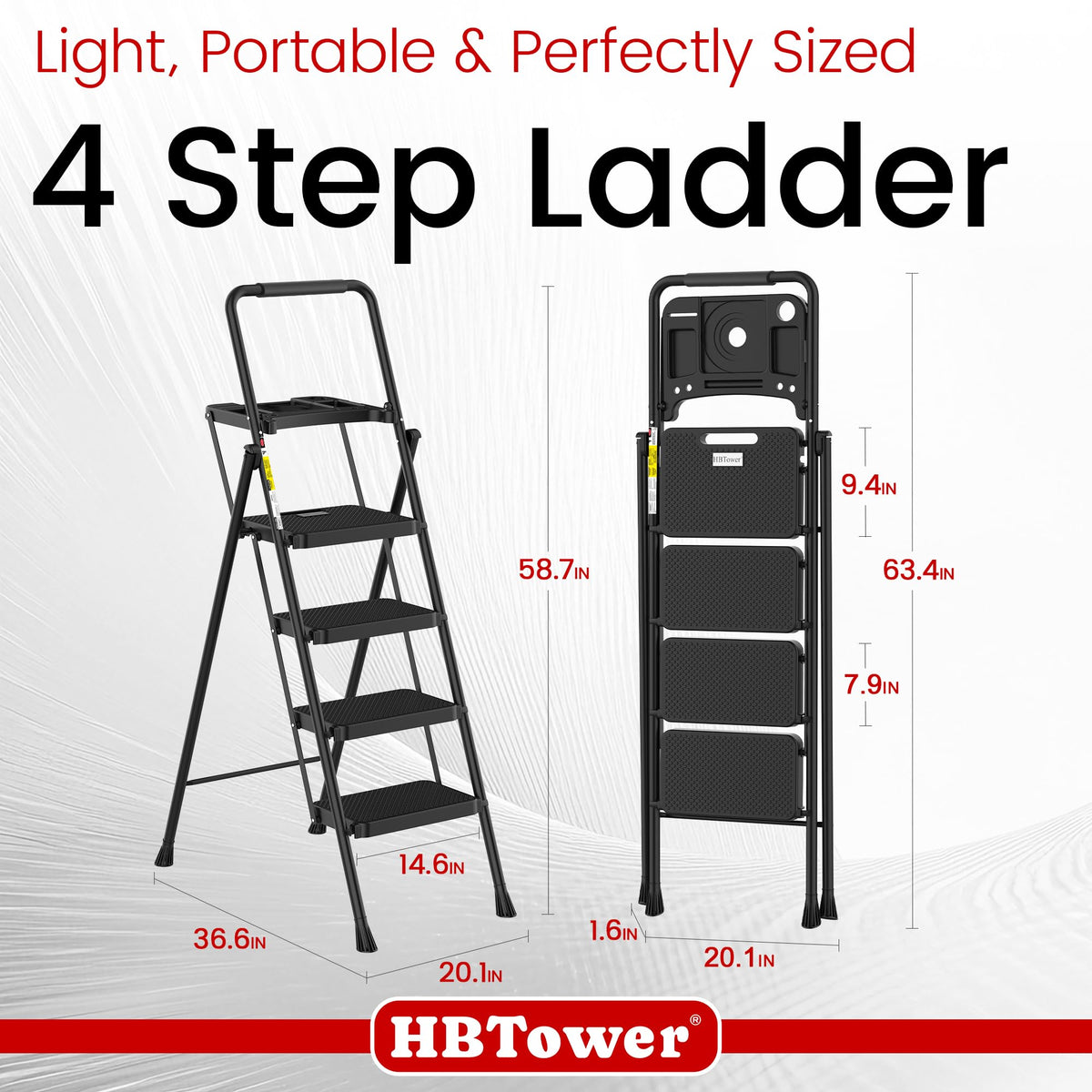 HBTower rubber feet protect floors and prevent slipping on smooth surfaces