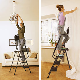 HBTower sponge-covered handrails offer comfortable grip during climbs