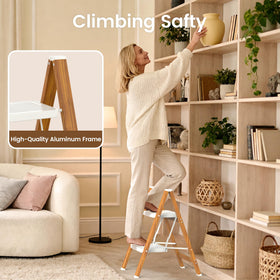 HBTower sturdy triangle frame supports up to 330 lbs