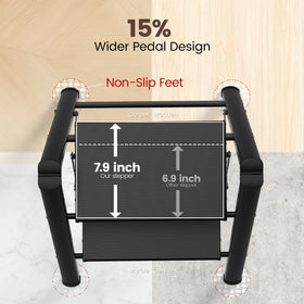 HBTower wide-pedal anti-slip ensures safer footing during chores.