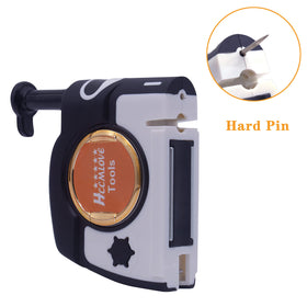 HCCMLOVE elastic wrap protects the locator during drops.