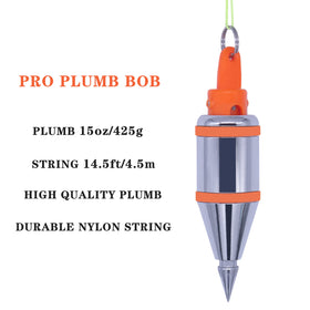 HCCMLOVE plumb bob sharpener keeps tools ready for on-site use