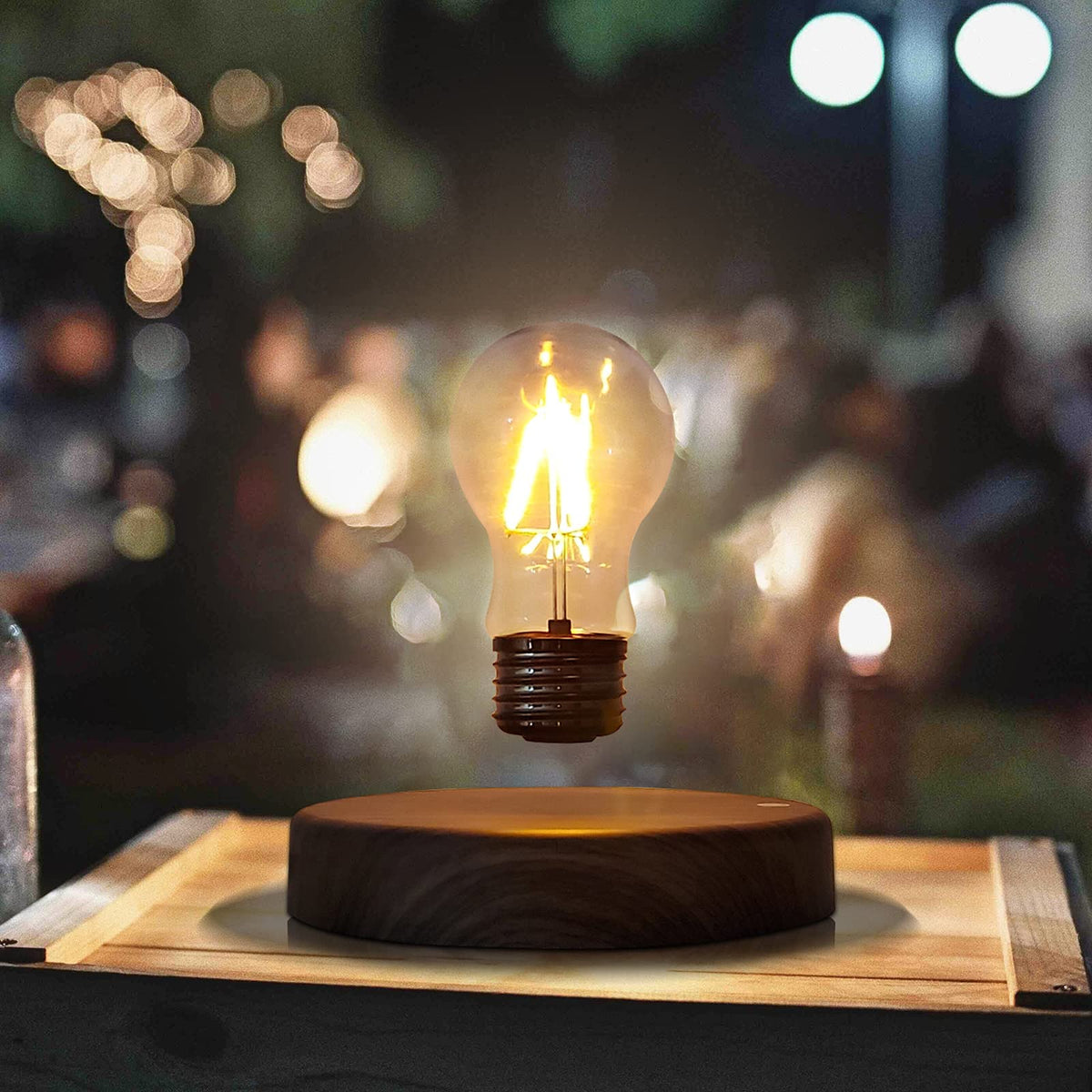 HCNT gift-ready levitating lamp packaged attractively for occasions