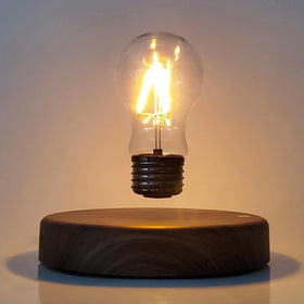 HCNT levitating bulb rotating 360 degrees for dynamic lighting from any angle