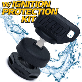 HD Switch dual protection system shields ignition from dust and water.