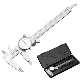 HDLNKAK dial caliper main view highlights 0-6 inch range with 0.001 inch precision.