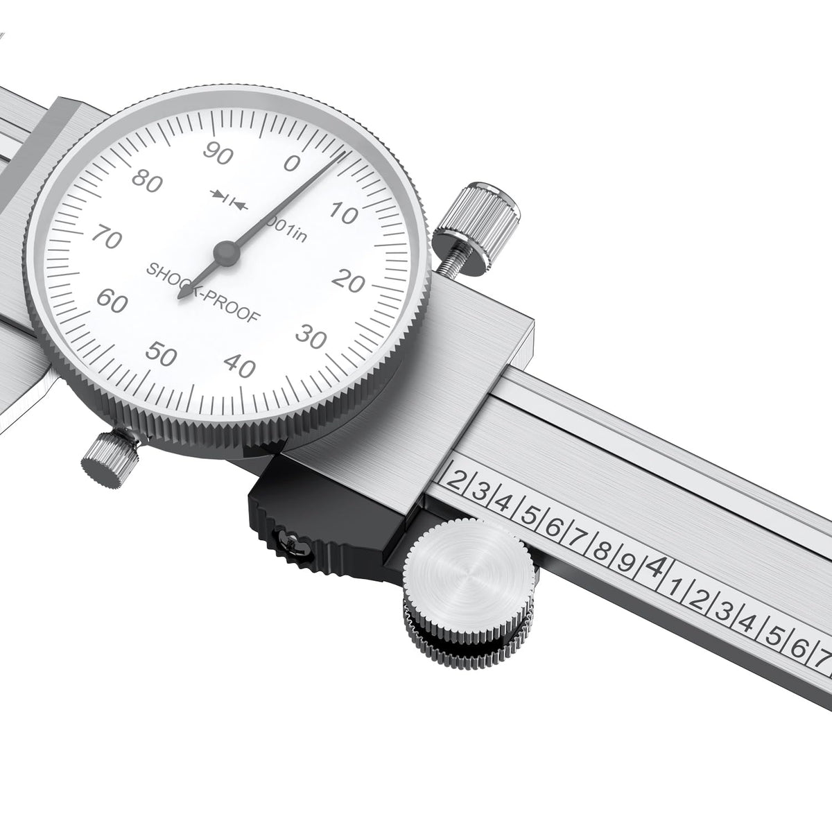 HDLNKAK dial caliper shockproof design demonstrates durable performance for workshops.