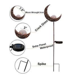 HDNICEZM weatherproof garden light withstands rain for year-round charm