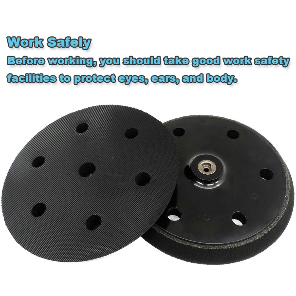 HDongany replacement pack includes two durable sanding pads