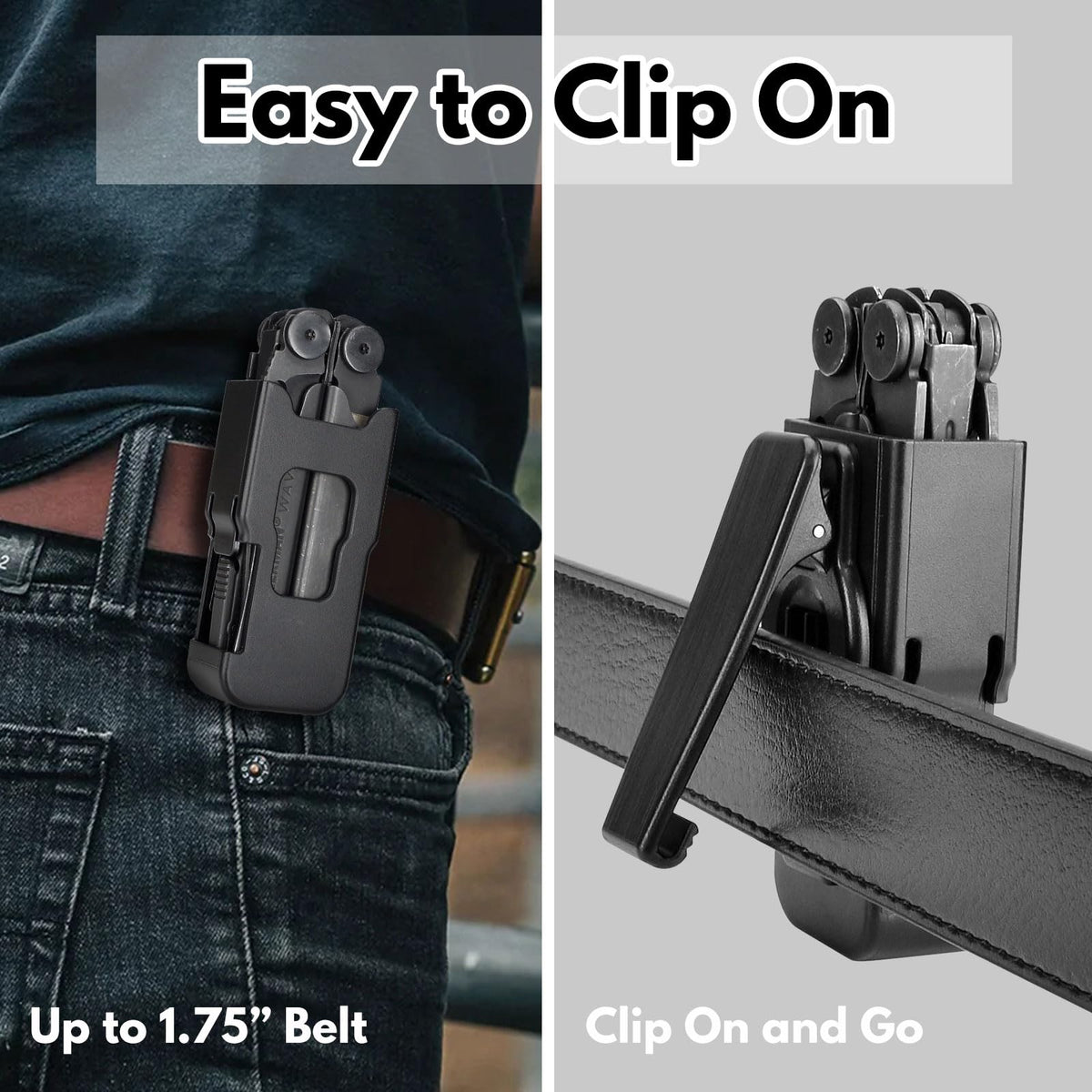 Healvaluefit Wave sheath made of durable ABS plastic protects tools.
