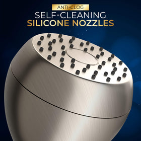 Heatsistence anti-clog silicone jets close-up resist mineral buildup and maintain flow
