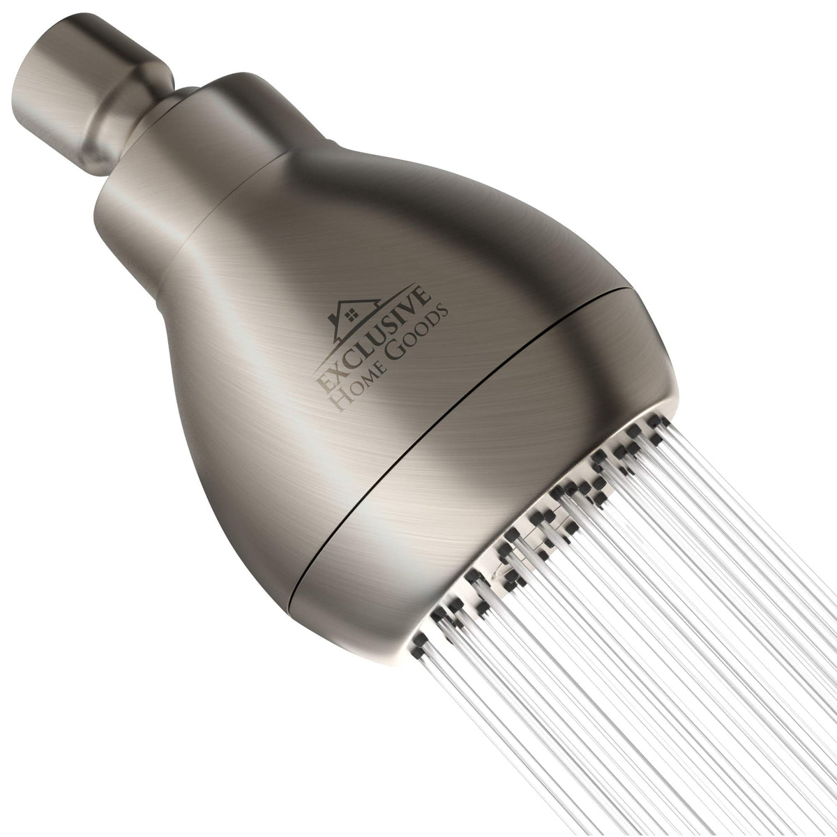 Heatsistence durable chrome-plated ABS body resists moisture with lasting finish