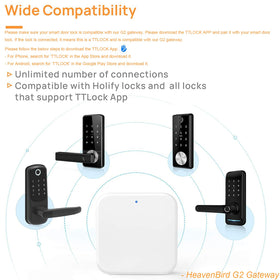 Alexa voice control with HeavenBird G2 Gateway for hands free access