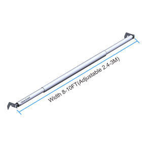 Hecis bracket hangers securely attach crossbars for tool-free setup.