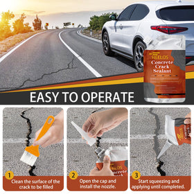 Heelos included brush and gloves with crack filler kit