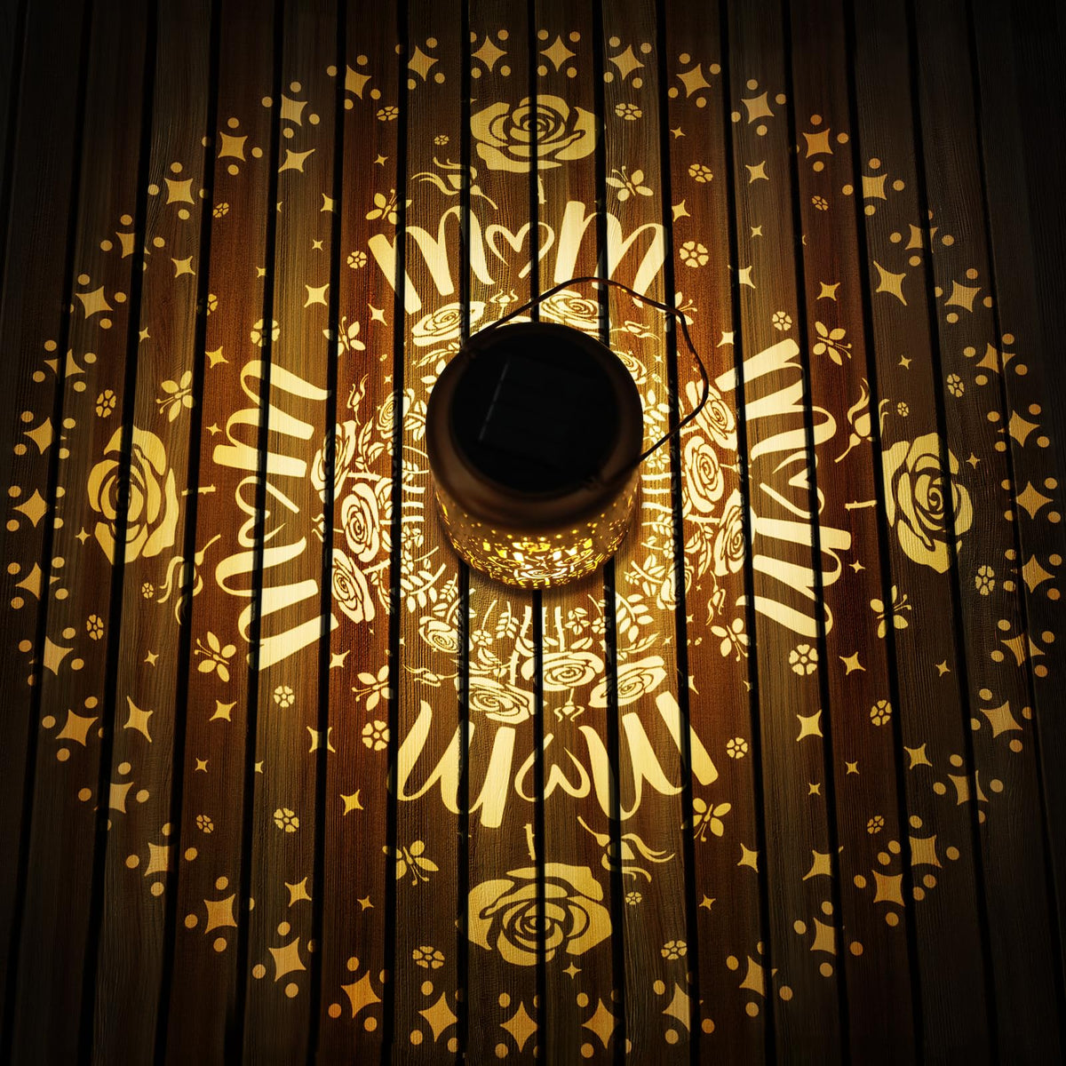 HEGUD hanging solar lanterns decorate porches and walkways with soft radiant glow.