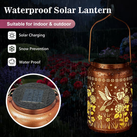 HEGUD Mother's Day gift lantern enhances garden decor.