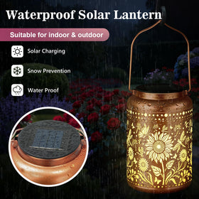 HEGUD sunflower lantern decorates outdoor parties with easy, charming illumination