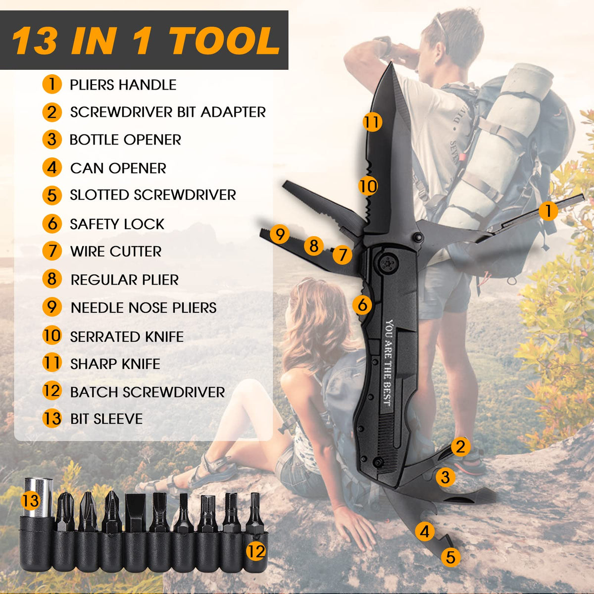 HEIBOSO tool pen combines multiple tools for on-site work.