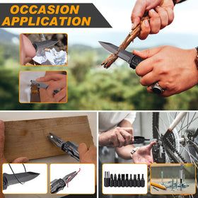 HEIBOSO keepsake box stores tools and mementos.