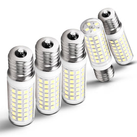 Heifymi E17 LED bulb angle view highlights 6000K daylight and 700 lumens