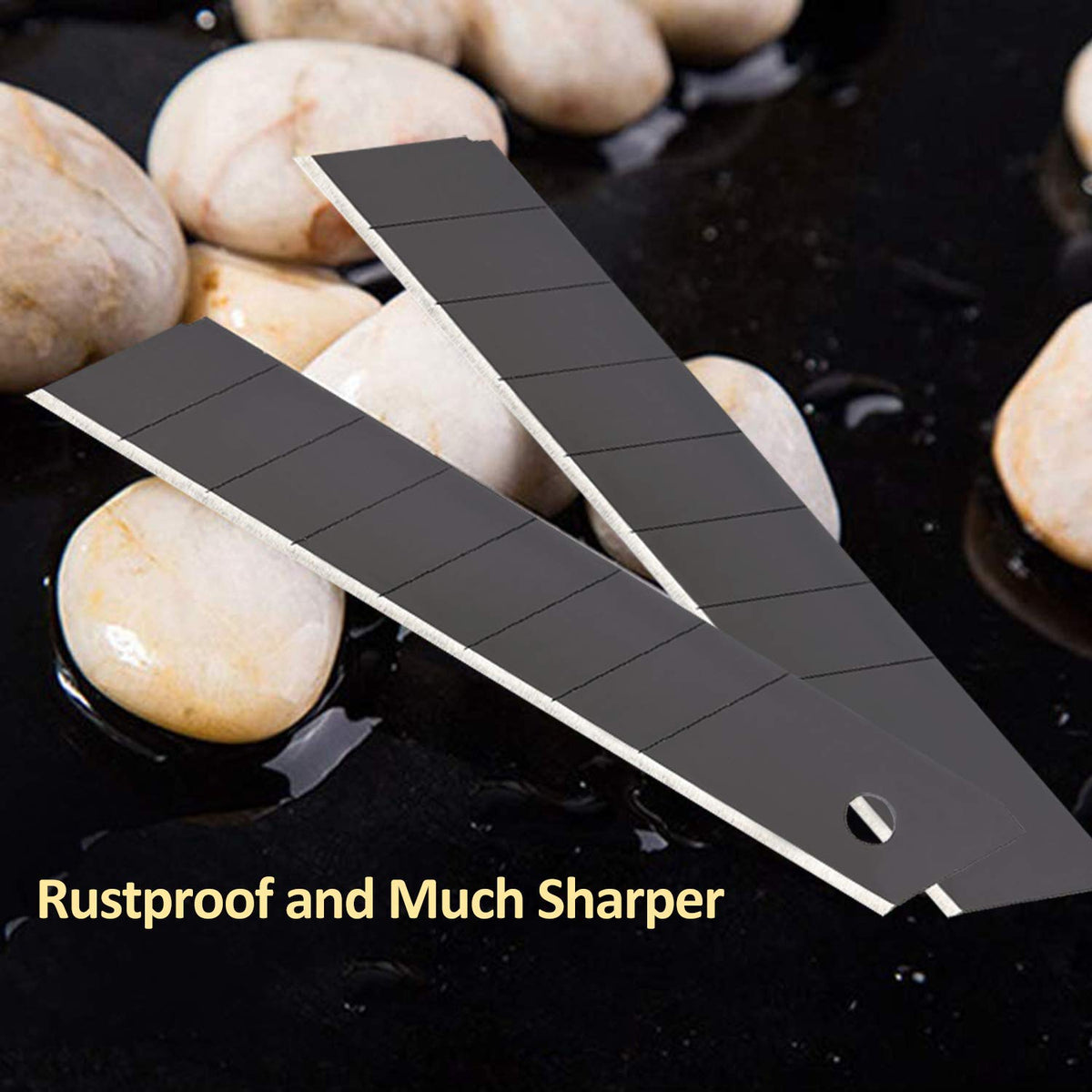 HEIKIO box cutter compatibility blades enable quick, safe blade changes
