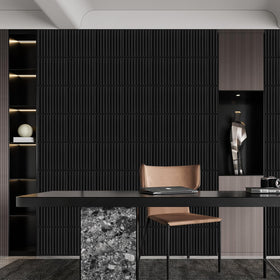 Heikki diamond-pattern wall panel suitable for office or living rooms