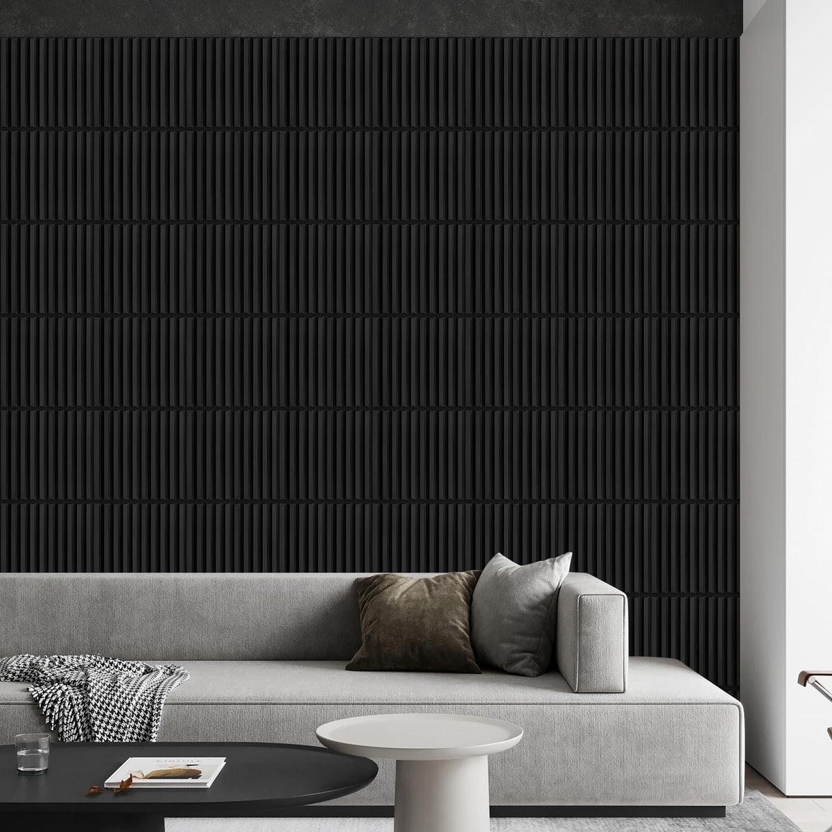Heikki paintable PVC panel ready for color customization