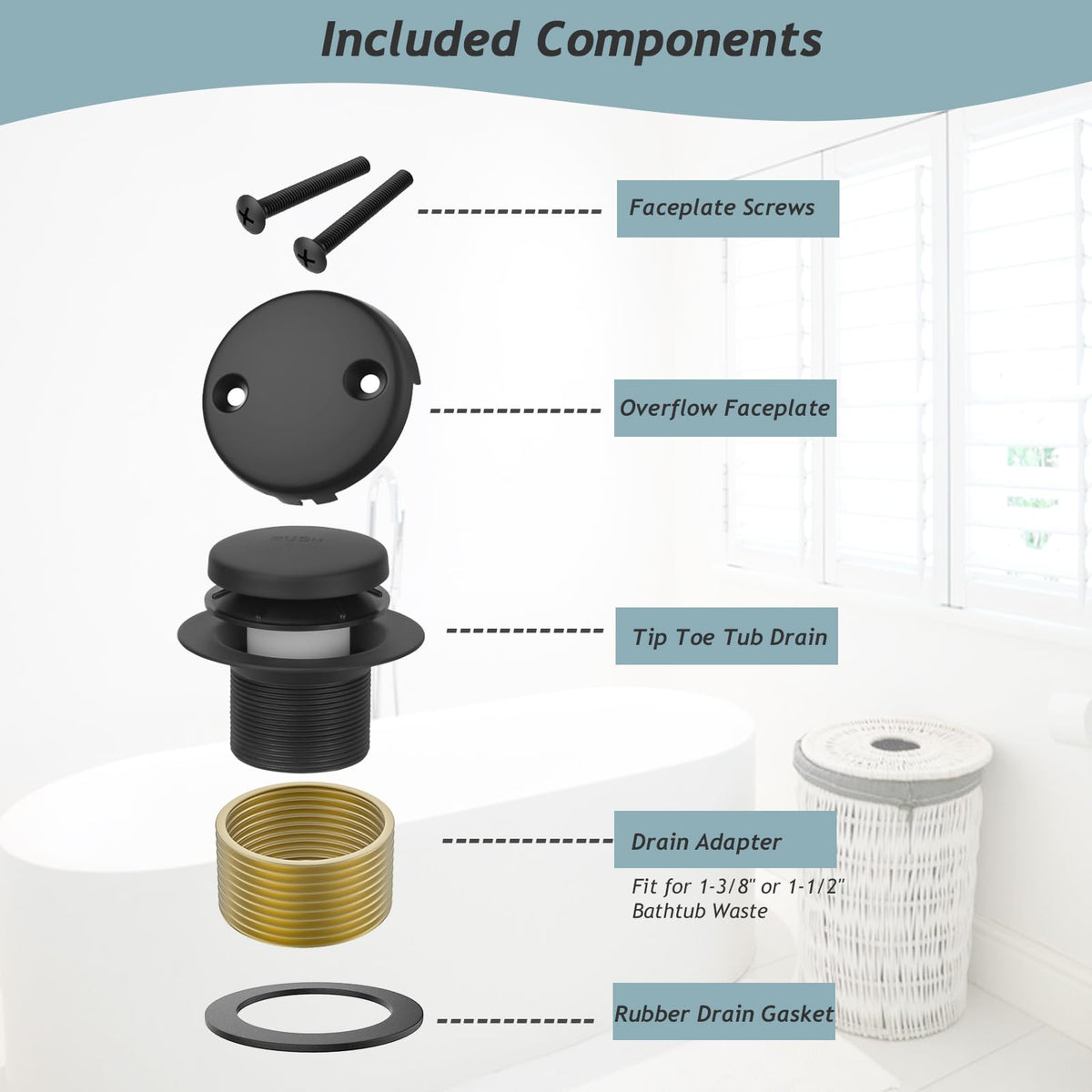 HeiLuon brass and stainless steel build for long-lasting bathroom use.