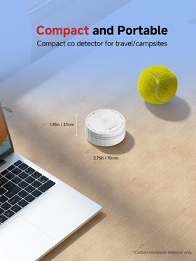HEIMAN CO detector test silence button for quick checks