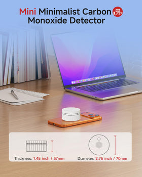 Heiman CO detector flame-retardant housing adds durability for busy homes.
