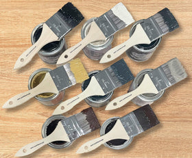Heirloom Traditions All-in-One Gel Stain Provincial pint wood-grain application for durable, even color on wood.