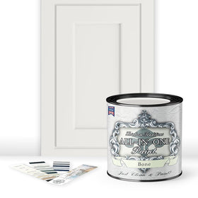 Heirloom Traditions ALL-IN-ONE Paint Bone on a cabinet for a refreshed look