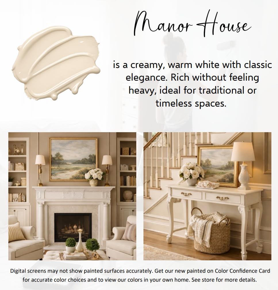 Cabinet door painted with ALL-IN-ONE Paint for a durable, smooth finish by Heirloom Traditions.