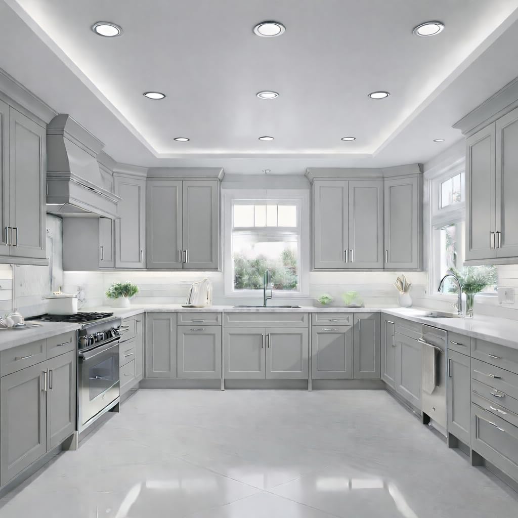 Cabinet application of Heirloom Traditions ALL-IN-ONE Cobblestone shows smooth, low-luster finish.