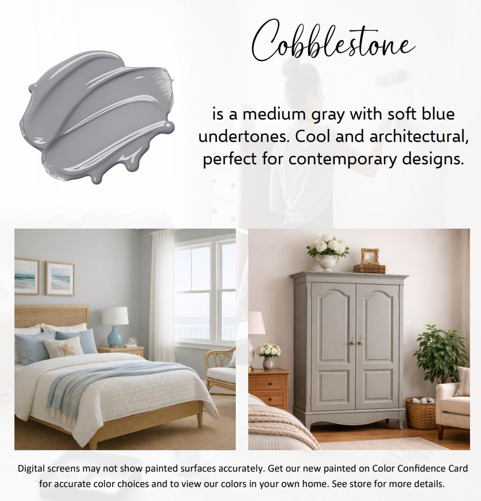 Heirloom Traditions ALL-IN-ONE Cobblestone swatch card preview for color accuracy.