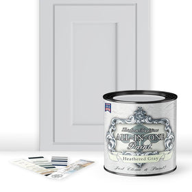 Heirloom Traditions All-In-One Paint color card swatch helps preview colors in your lighting.