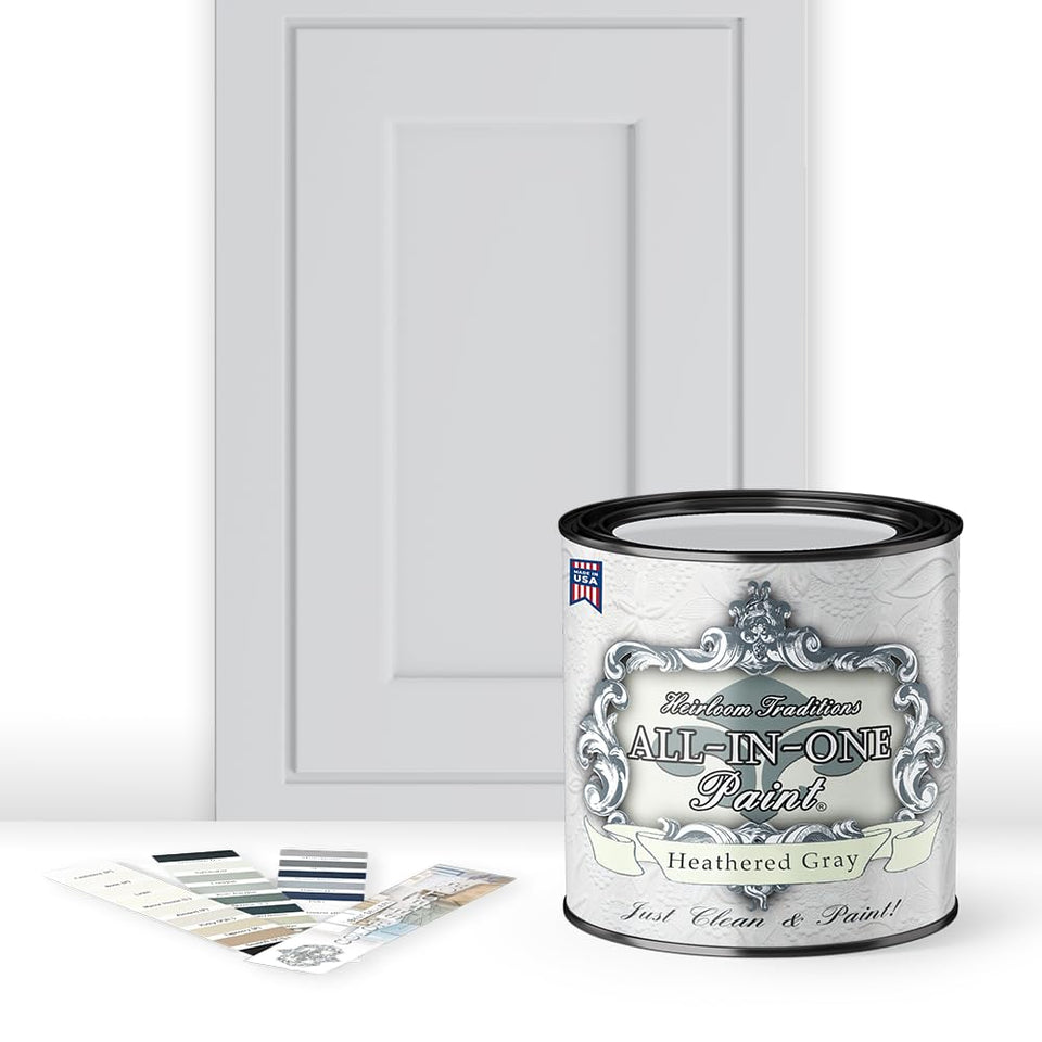 Heirloom Traditions All-In-One Paint color card swatch helps preview colors in your lighting.
