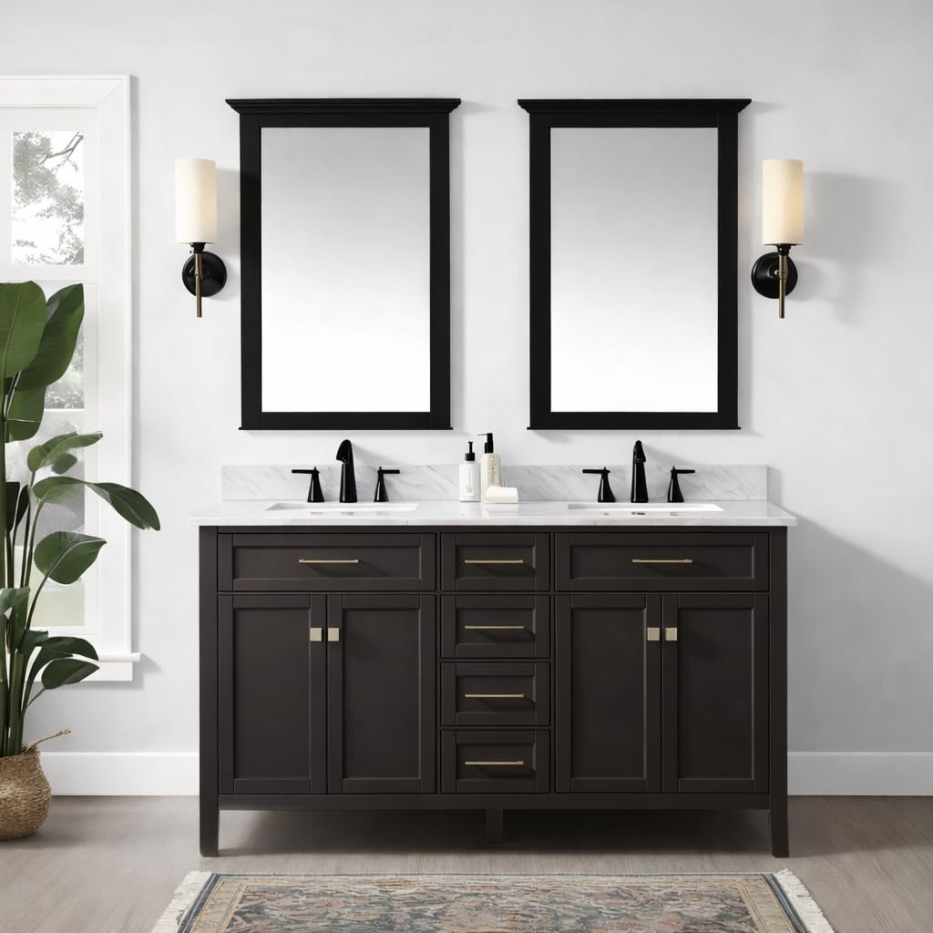 Furniture refinished with Heirloom Traditions ALL-IN-ONE Paint in Truffle.