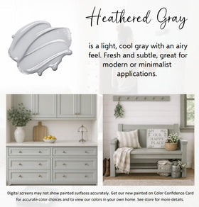 Heirloom Traditions All-In-One Paint demonstrates no-sanding application on a project.