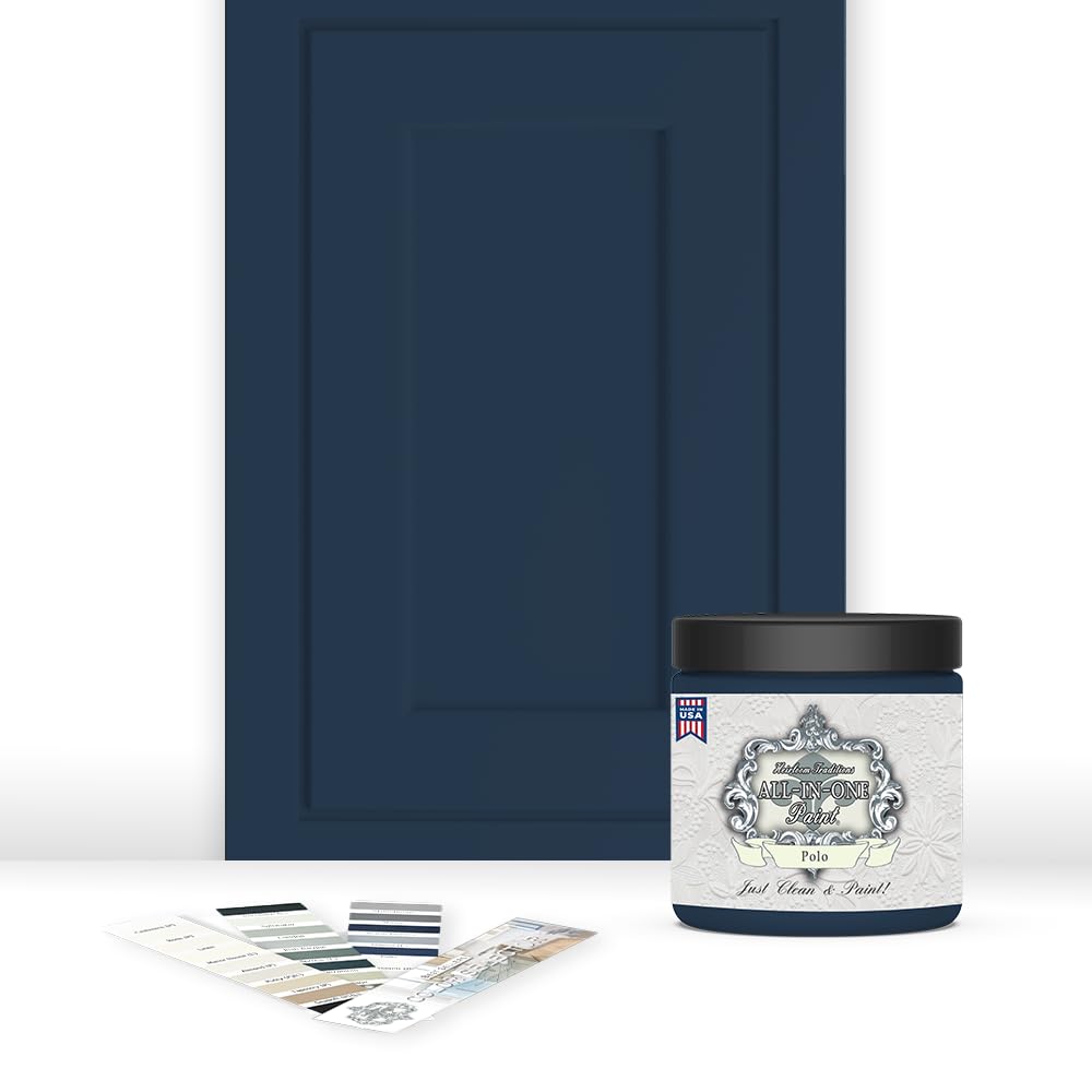 Heirloom Traditions ALL-IN-ONE Polo Dark Navy bottle for quick cabinet refresh