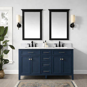 Polo Dark Navy on metal hardware for protective, easy-to-clean coating.