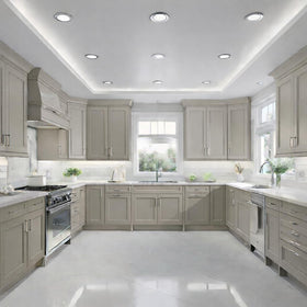 Heirloom Traditions ALL-IN-ONE Paint Oyster color card helps pick accurate hues.
