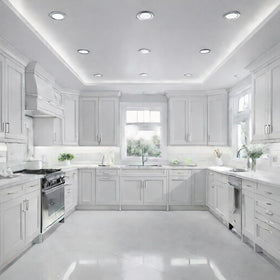 Heirloom Traditions Colosseum cabinet finish shown on wood for durable results.